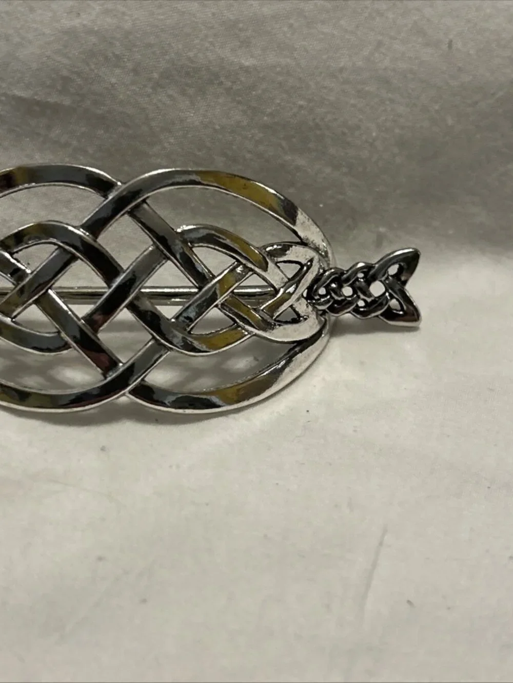 Celtic Knot Infinity Hair Clip Hair Pin Hair Accessories W/pin All Types Hair